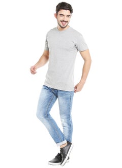 MEN'S V-NECK COTTON T-SHIRT (PACK OF 3) - GREY - pzsku/Z68CF0B2FE11F1FFE4144Z/45/_/1729169752/77dd4fc1-d531-4694-8bbb-a6b57d38768d