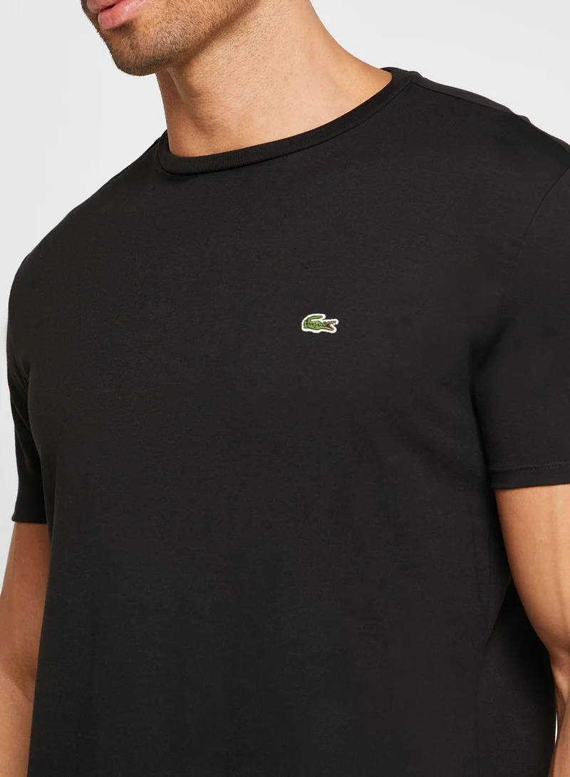 LACOSTE Essential Chest Logo T-Shirt