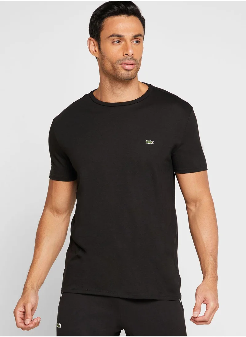 LACOSTE Essential Chest Logo T-Shirt