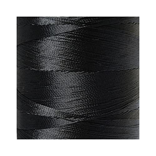FUMAO Polyester Thread Heavy Duty Bonded UV Resistant Outdoor Thread #69 T70 Size 210D/3Ply for Marine Upholstery, Leather, Sewing Crafts, 3000Yards Pack of 2 (Black) - Image 3
