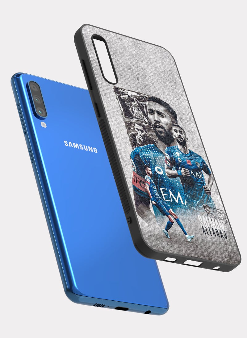 بكسلات كفر سامسونج جالكسي ايه 50 نادي الهلال رمادي - Image 2