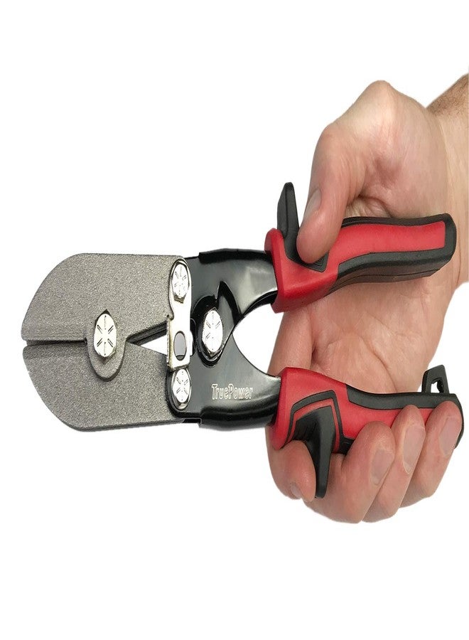 TruePower Gino Development 02-0105 TruePower 5-Blade Hand Crimper HVAC Ductwork Tool, 9-1/2" - Image 2