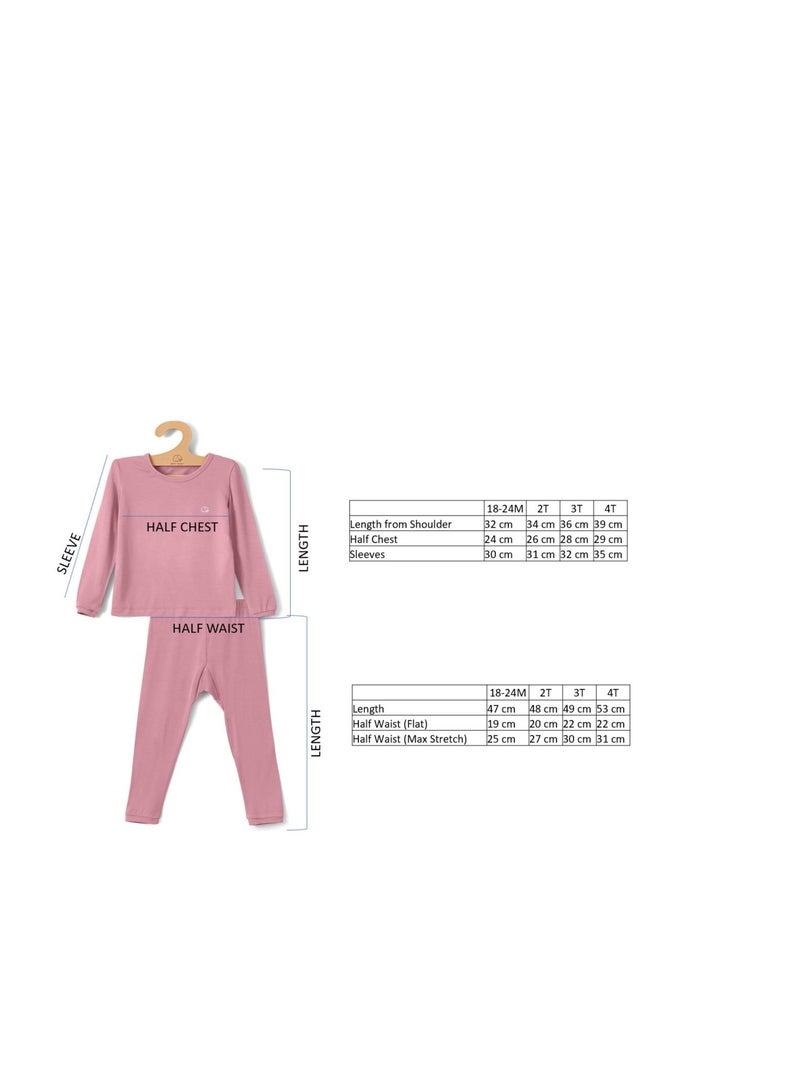 Anvi Baby Bamboo Spandex Pajama 3T Soft Sage  - Image 3