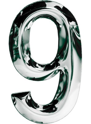 Alet Çantam My Toolbox Mailbox Adhesive Number Metal Door Number No:9  - Image 1