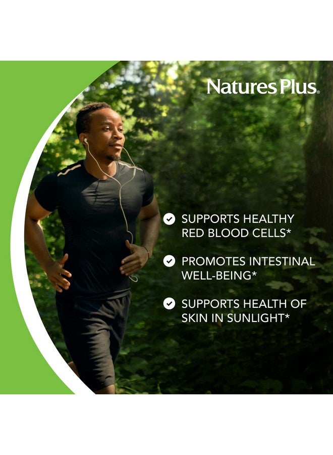 Nature's Plus ناتشرز بلس ببا إفراز مستدام (حمض بارا أمينوبنزويك) 1000 ملغ 60 قرص نباتي لدعم صحة الجلد يعزز إنتاج الطاقة خالي من الغلوتين 60 حصة - Image 5
