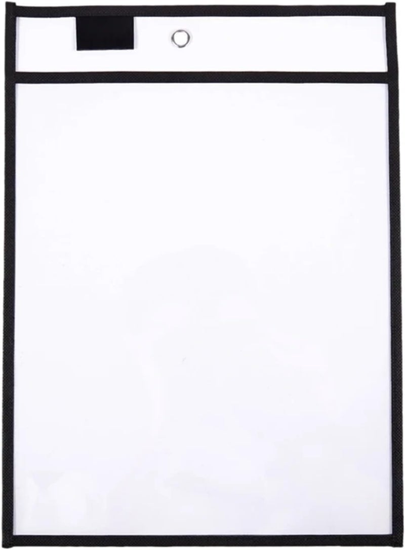 Anti slip Dry Erase Pockets 30-Pack PVC Dry Erase Pockets, Transparent Reusable File Bags with Sewn Edges Personal & public compatible Diverse use resistant crafted quality Intra-city fast distribution Simple practical structure Storage & transit friendly Individual group scene compatible Working day delivery service All storage type compatible Repeated use resistant selected material All environment compatible Multi usage Gulf climate fit Globally popular universal design Safe material Individual & group usable Rack friendly Integrated local logistics Transit damage prevent build Freeze crack proof Consistent single item quality Periodic stock arrangement Trendy budget practical design Wide range expanded design Multi-use detailed build - Image 4