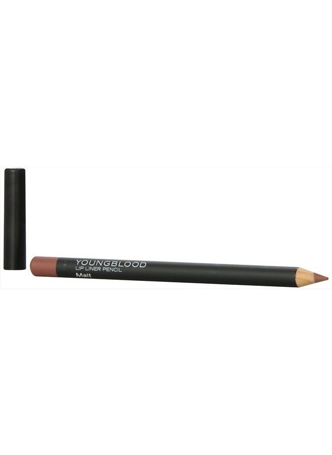 Youngblood - Clean Luxury Cosmetics Lip Liner Pencil, Malt | Long Lasting Creamy Matte Lip Liner Pencil | Cruelty Free, Paraben Free, Gluten Free, Vegan - Image 1