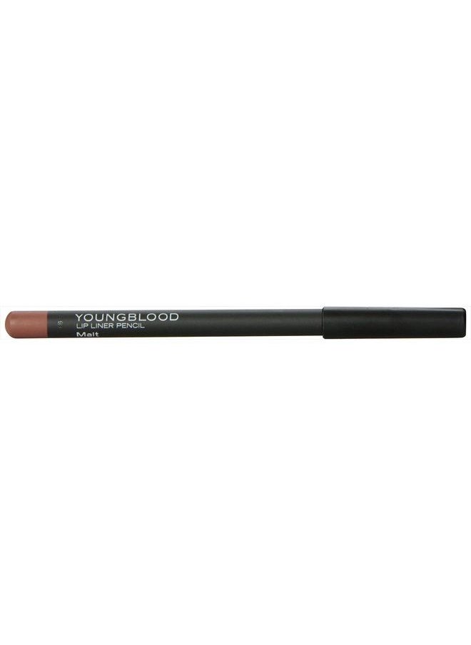 Youngblood - Clean Luxury Cosmetics Lip Liner Pencil, Malt | Long Lasting Creamy Matte Lip Liner Pencil | Cruelty Free, Paraben Free, Gluten Free, Vegan - Image 1