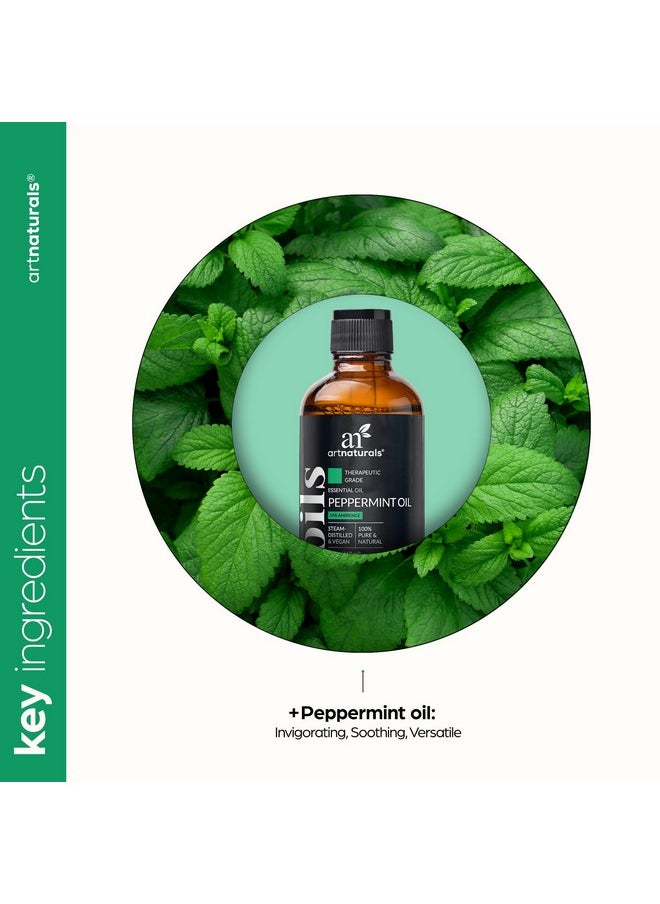 Peppermint Essential Oil (4.0 Fl Oz / 118Ml) 100% Pure Undiluted Premium Therapeutic Grade Mentha Peperita Fresh Mint For Hair Growth And Skin Aromatherapy Oil For Diffuser - pzsku/Z68CF93DB0FBC23C869E9Z/45/_/1721570701/c00652a4-6354-469f-bdb0-d36830174e14