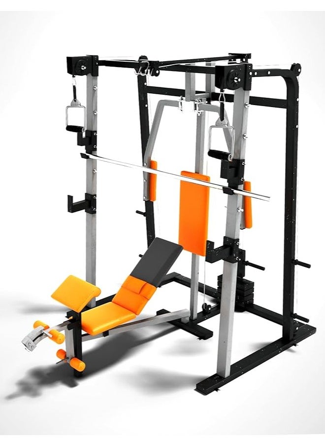 QWORK QWORK 2-piece cable pull handles with rubber grip, lat pull handle for training on the cable pull  - Image 4