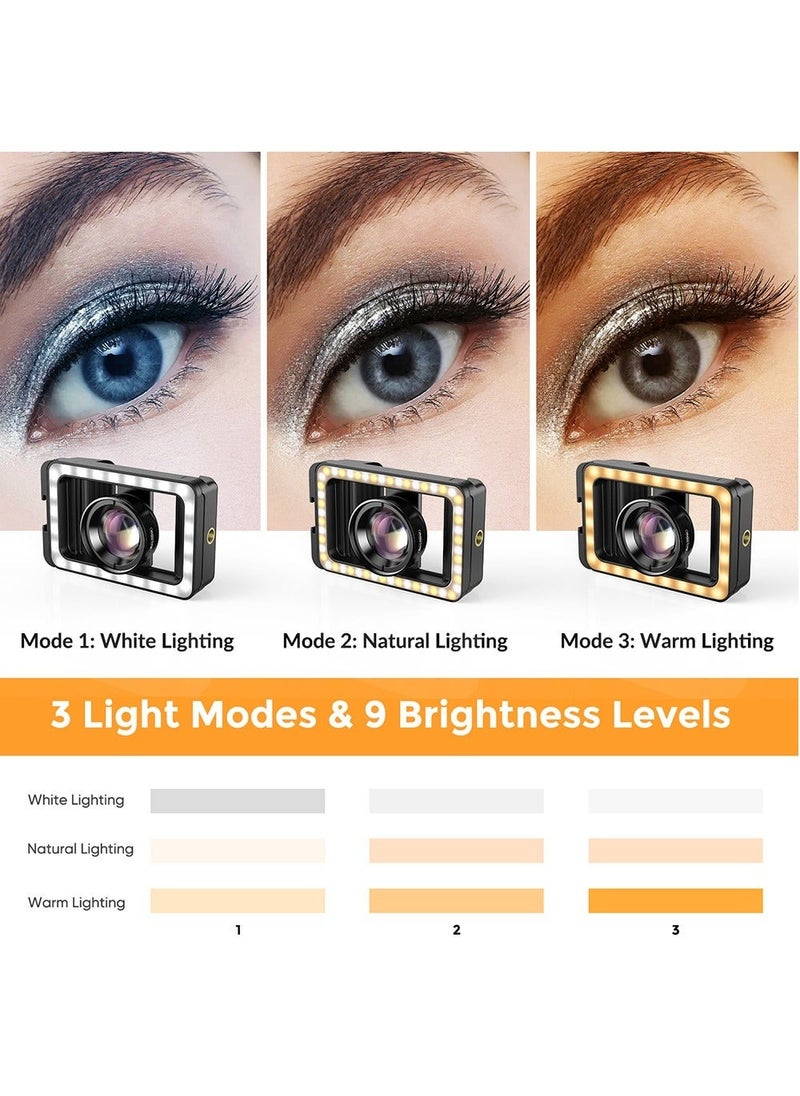 APEXEL - New Upgraded 4k HD 100mm macro lens With LED Fill Light Universal Clamp Micro Lenses for Samsung all smartphones - Image 1