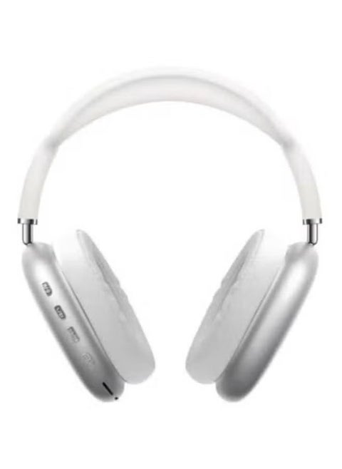 🎧 P9 Bluetooth Wireless Over-Ear Headphones with Built-in Mic – White Stereo Headset with Foldable Design, Noise-Isolating Cushions, Long Battery Life – Wireless Audio for Music, Gaming, Calls – Compatible with iPhone, Android, Laptop & Tablet