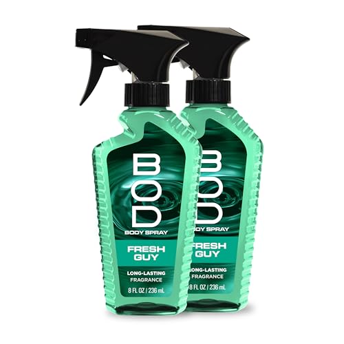 BOD man Fragrance Body Spray Fresh Guy 8 fl oz Pack of 2 - Image 1