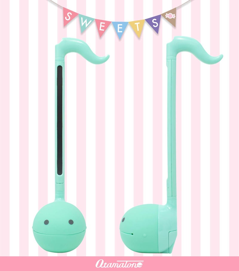 Otamatone أوتاماتون - آلة موسيقية إلكترونية يابانية محمولة من استوديو مايو دينكي، فائزة بجوائز، هدية تعليمية ممتعة للأطفال والمراهقين والبالغين - مجموعة النعناع والفراولة - Image 2