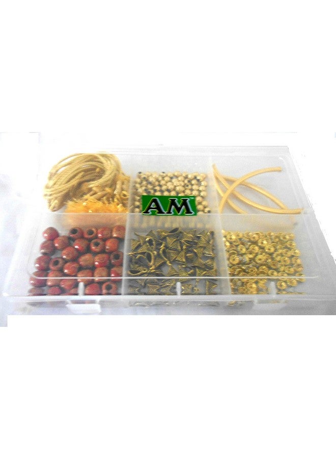 AM Silk Thread Necklace Making Material Kit With Free Necklace Storage Box - Image 2