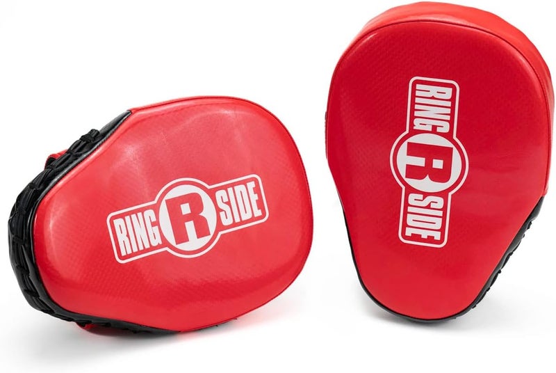 Ringside Limited Edition Panther Punch Mitts for Boxing & MMA - Durable Synthetic Leather, Snug Hand Compartment, Thickly Padded Wrist Strap - Image 2
