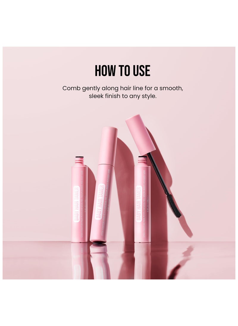 HAIR BURST - Baby Hair Tamer Stick — Instant Smoothing & Finishing Baby Hair Flyaway Tamer, Non-Greasy Hair Frizz Control Brush with Nourishing Coconut & Argan Oils, Vegan & Cruelty-Free - Image 1