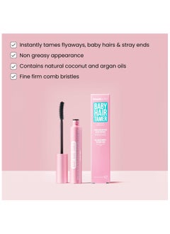 HAIR BURST Baby Hair Tamer Stick — Instant Smoothing & Finishing Baby Hair Flyaway Tamer, Non-Greasy Hair Frizz Control Brush with Nourishing Coconut & Argan Oils, Vegan & Cruelty-Free  - Image 4
