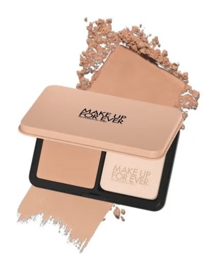 MAKE UP FOR EVER HD Skin Matte Velvet Blurring Foundation & Setting Powder 11g – Shade 2R28 Cool Sand - Medium Skin Tones with Rosy Undertones - Image 1