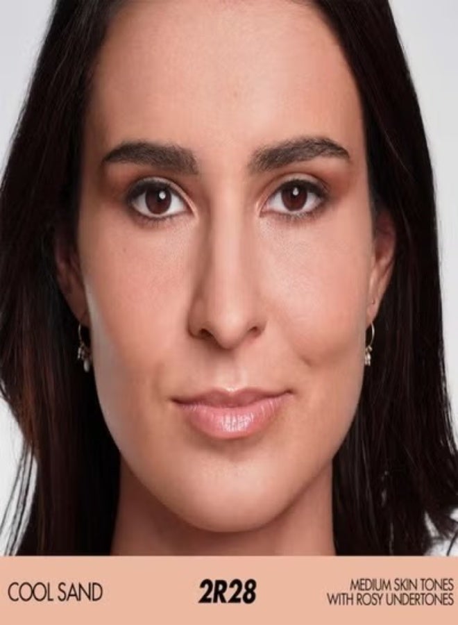 MAKE UP FOR EVER HD Skin Matte Velvet Blurring Foundation & Setting Powder 11g – Shade 2R28 Cool Sand - Medium Skin Tones with Rosy Undertones - Image 2