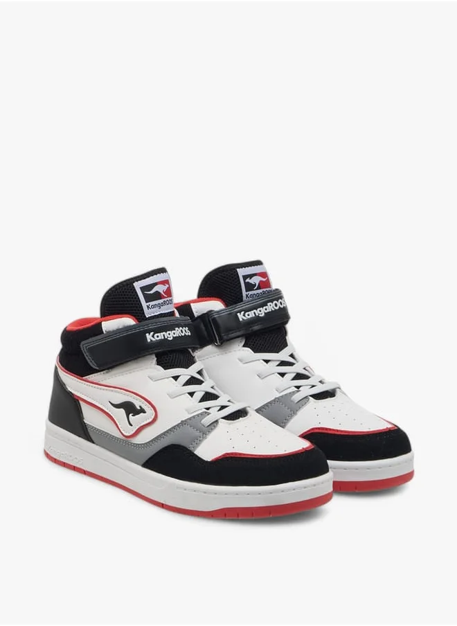 kangaROOS Women's Sneaker with Hook and Loop Closure