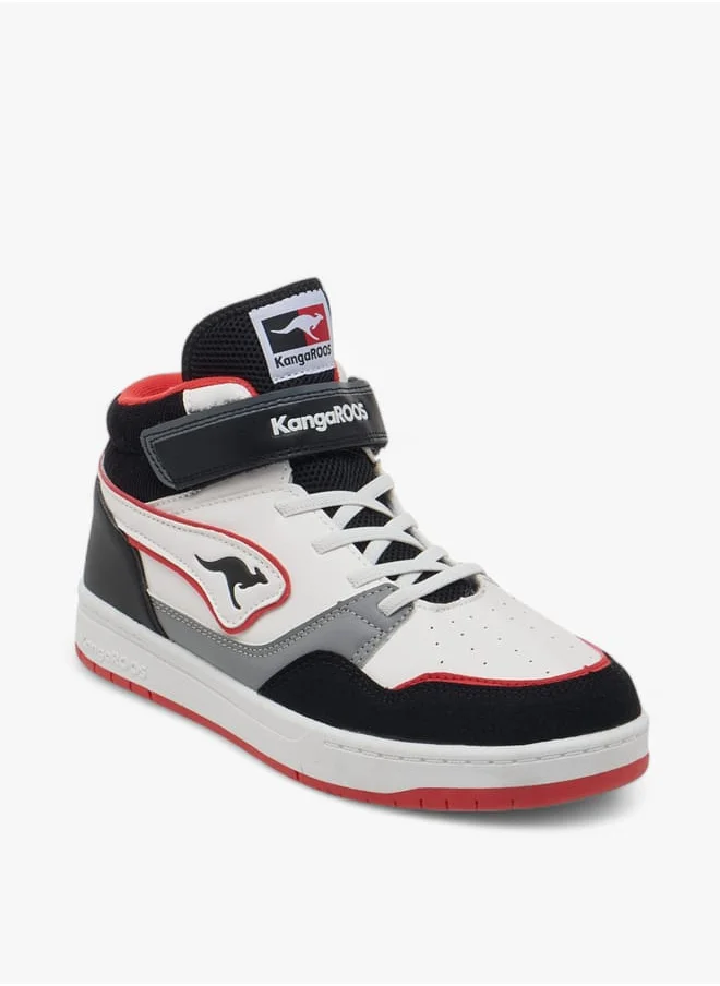 kangaROOS Women's Sneaker with Hook and Loop Closure