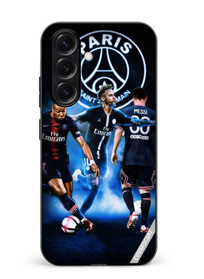 VR CREATIVE Protective Case Cover For Samsung Galaxy S25 Plus Player Football Design Multicolour