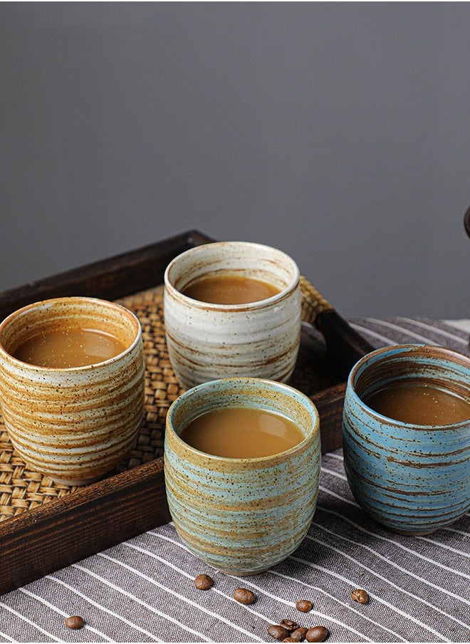 4 Pcs Ceramic Coffee Cups Handcrafted Ceramic Tea Cups Chinese Kung Fu Tea Coffee Mug - pzsku/Z68D09380CB7AA6B6FCFEZ/45/_/1727422517/6488c651-47a0-472b-a66b-7cabe0dc1ae7