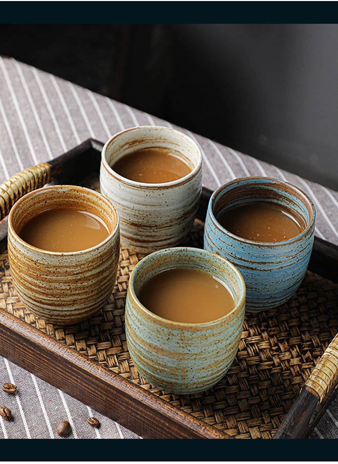 4 Pcs Ceramic Coffee Cups Handcrafted Ceramic Tea Cups Chinese Kung Fu Tea Coffee Mug - pzsku/Z68D09380CB7AA6B6FCFEZ/45/_/1727422529/2e40819f-1c11-4f55-ba03-22a250e8d4b4