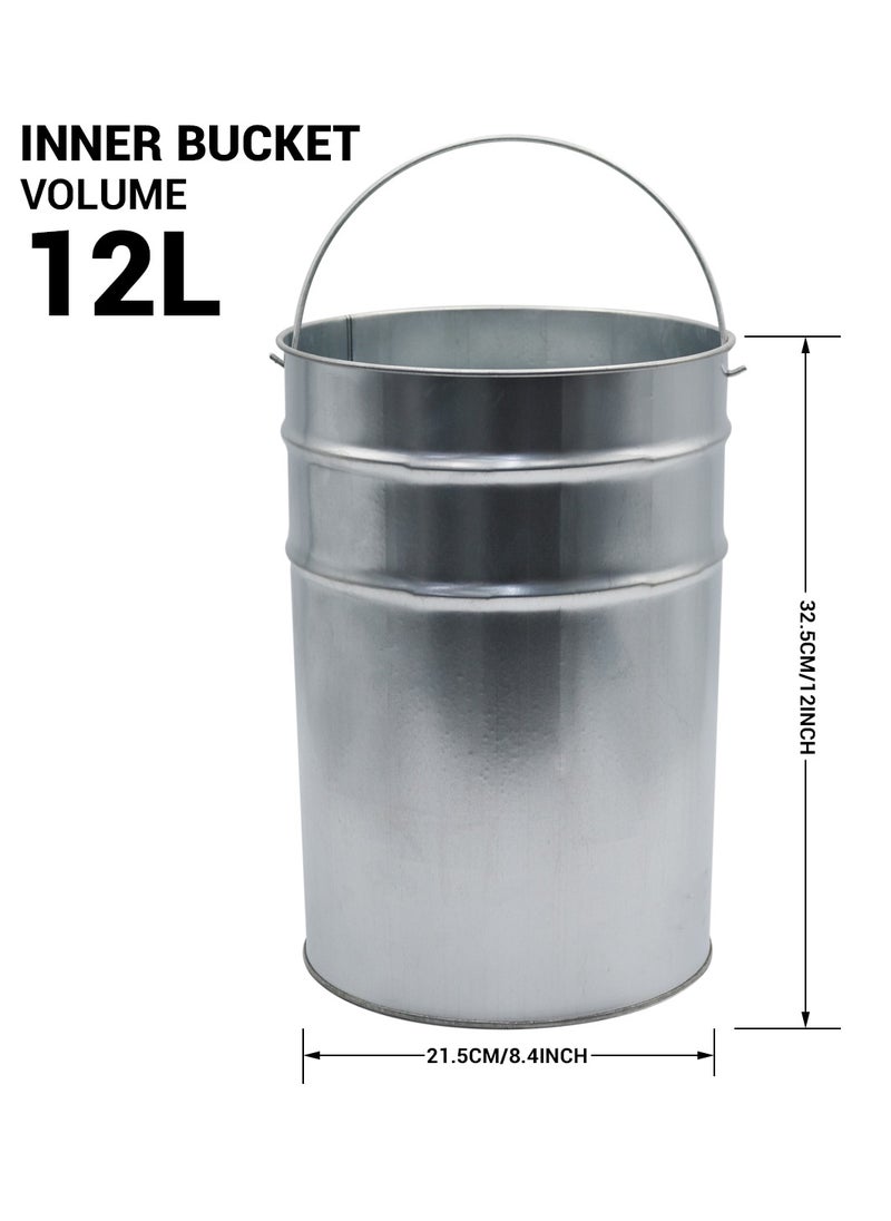 Grace Stainless Steel 30L Ashtray Bin Indoor & Outdoor Ashtray Stand Commercial Lobby Standing Ashtray Bin - Gold - pzsku/Z68D094448F43BB541B1DZ/45/_/1716627905/d0313f69-e07f-4d8b-b0fb-38f325cb3143