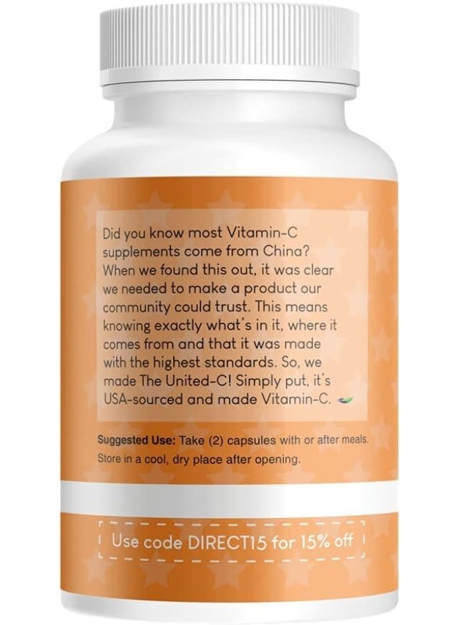 Eagle Vitamin C Capsules for Adults - 60 Count - Image 5