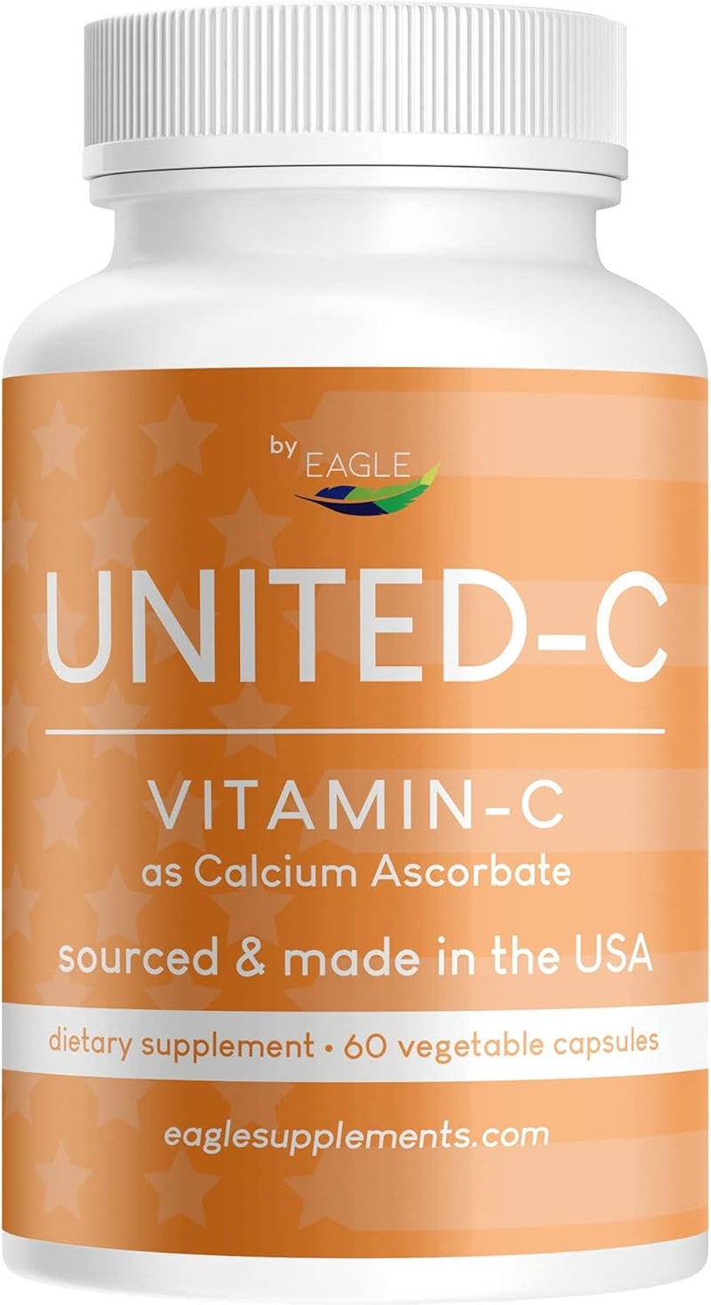 Eagle Vitamin C Capsules for Adults - 60 Count - Image 1
