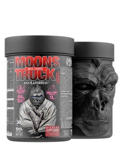 Zoomad Labs Moonstruck II - Pre-Workout Powder, Energy, Strength & Power Boost with 13g Nitric Oxide, 450mg Focus Complex, Devil Cherry Flavor, 30 Servings