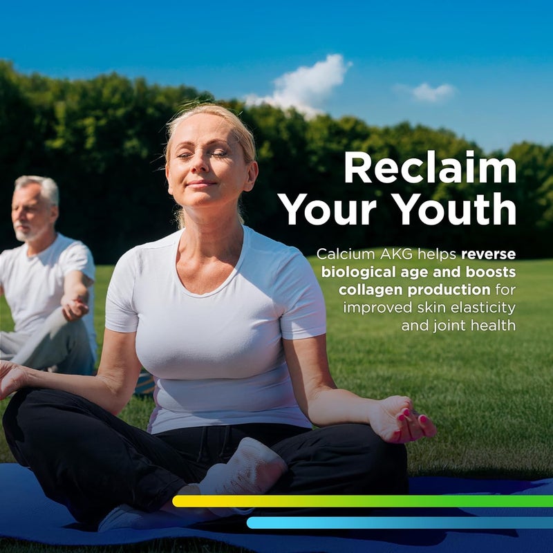 ProHealth Ca AKG Supplement Alpha Ketoglutarate 1000 mg per 2 Capsule Serving 60 Capsules Supports Metabolic Function and Healthy Aging Processes - Image 4