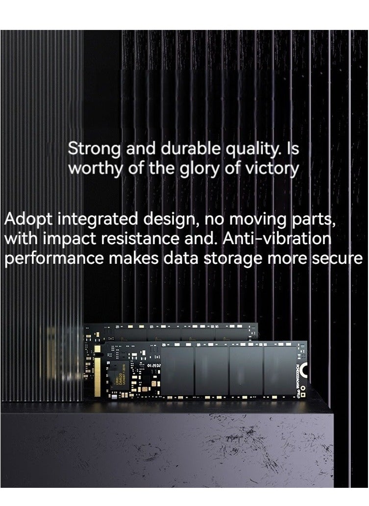 Generic - new solid state drive M.2 interface NVMe protocol SSD256GB laptop desktop computer solid state drive - Image 1