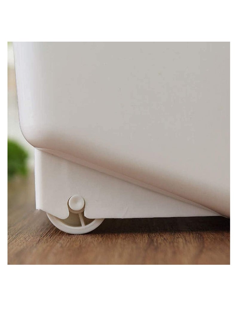 Premify Rice Storage Containers 2pcs (5kg & 10kg)-Food Storage Container with Lid, BPA Free Plastic Large Cereal Storage Box, Multifunctional Containers for Kitchen Food with Measuring Cups  - Image 4
