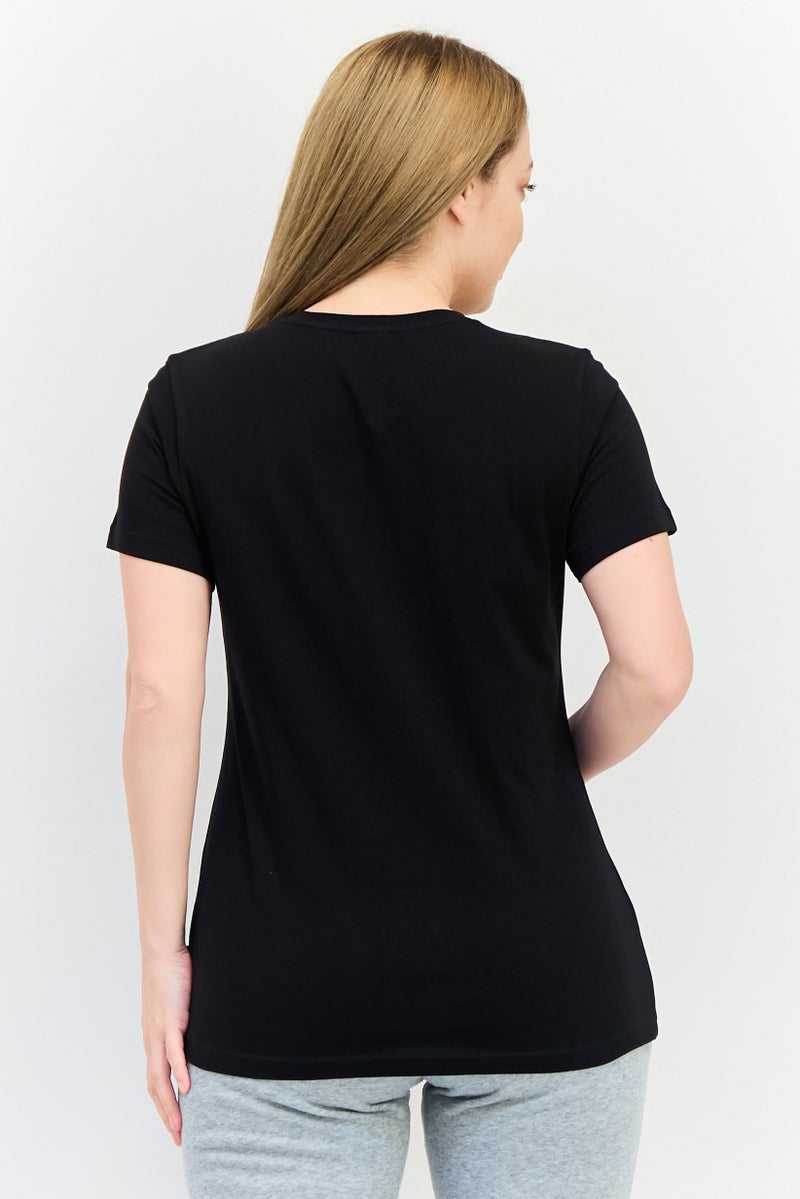 PUMA Women Sportswear Fit Short Sleeve Outdoor T-shirt, Black - Image 4