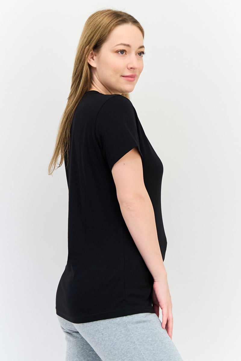 PUMA Women Sportswear Fit Short Sleeve Outdoor T-shirt, Black - Image 2