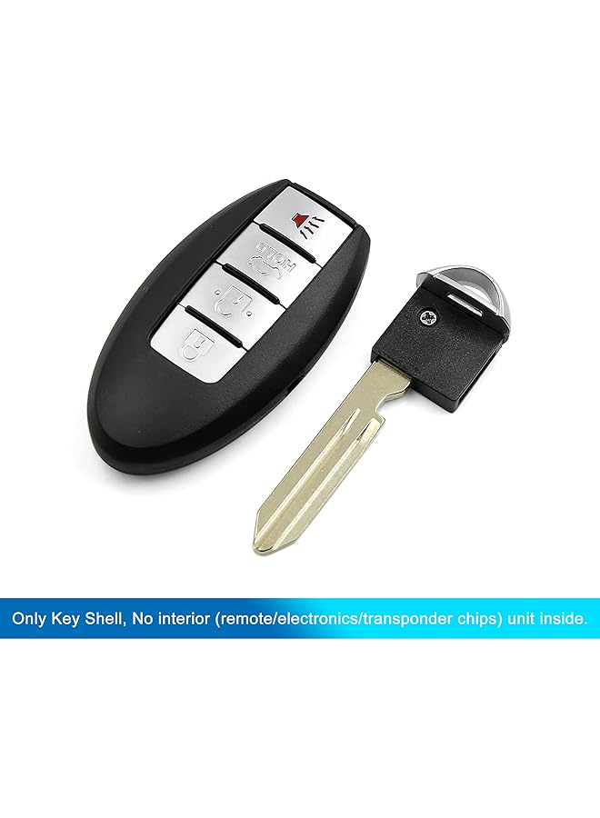 يو إكس سيل حافظة جهاز التحكم عن بعد بأربعة أزرار غير مقطوعة Kr55Wk48903 لنيسان ألتيما (2007-2012) ماكسيما (2010-2012) - Image 5