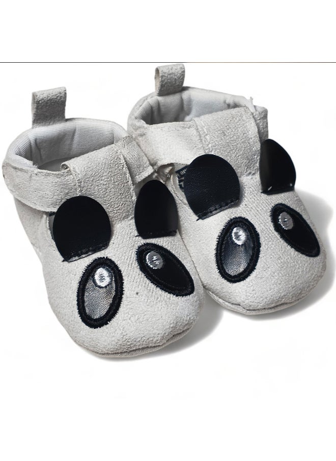 BabyShoora Baby girls shoes with panda design  - Image 3