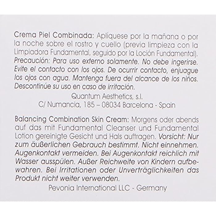 Pevonia Balancing Combination Skin Cream - Facial Skin Cream for Balancing and Soothing Damaged Skin - Renewing Face Cream - Moisturizing Facial Lotion to Restore Dry Skin - 1.7 Oz Container - Image 5