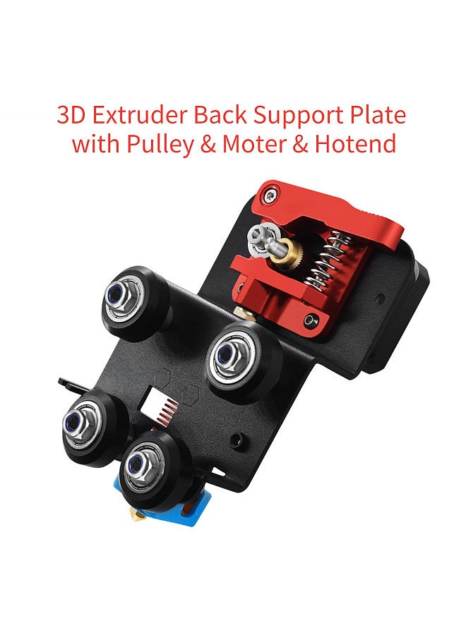 Two Trees Upgrade Short-Stroke Extrusion Kit with Hot End Print Head Motor Back Support Plate with Pulley Extruding Backplate Compatible with Ender-3 / Ender-3 S /CR 10 3D Printers  - Image 4
