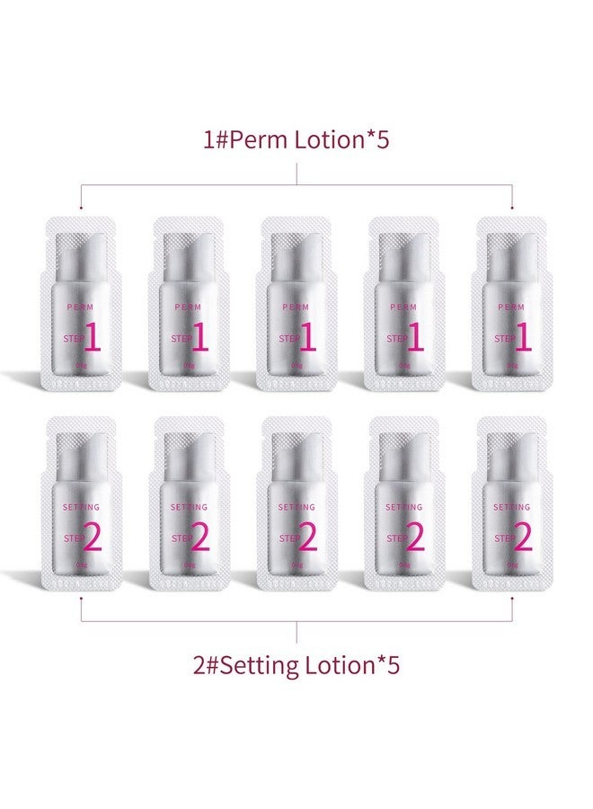 ICONSIGN 2025 Upgraded Fast Perm Lash Lift Kit Eyelash Perm Kit Perm&Setting Lotion (Quantity: 2×5 Packs) - Image 2
