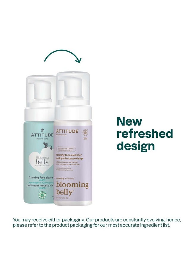 Attitude ATTITUDE Pregnancy Foaming Face Cleanser, EWG Verified, Dermatologically Tested, Plant and Mineral-Based, Vegan Maternity Products, Argan Leaf Extract, 5 Fl Oz  - Image 2