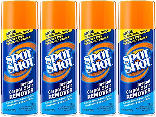 Spotshot Spot Shot Instant Carpet Stain Remover Aerosol 14 oz can, Pack of 4 - Image 5