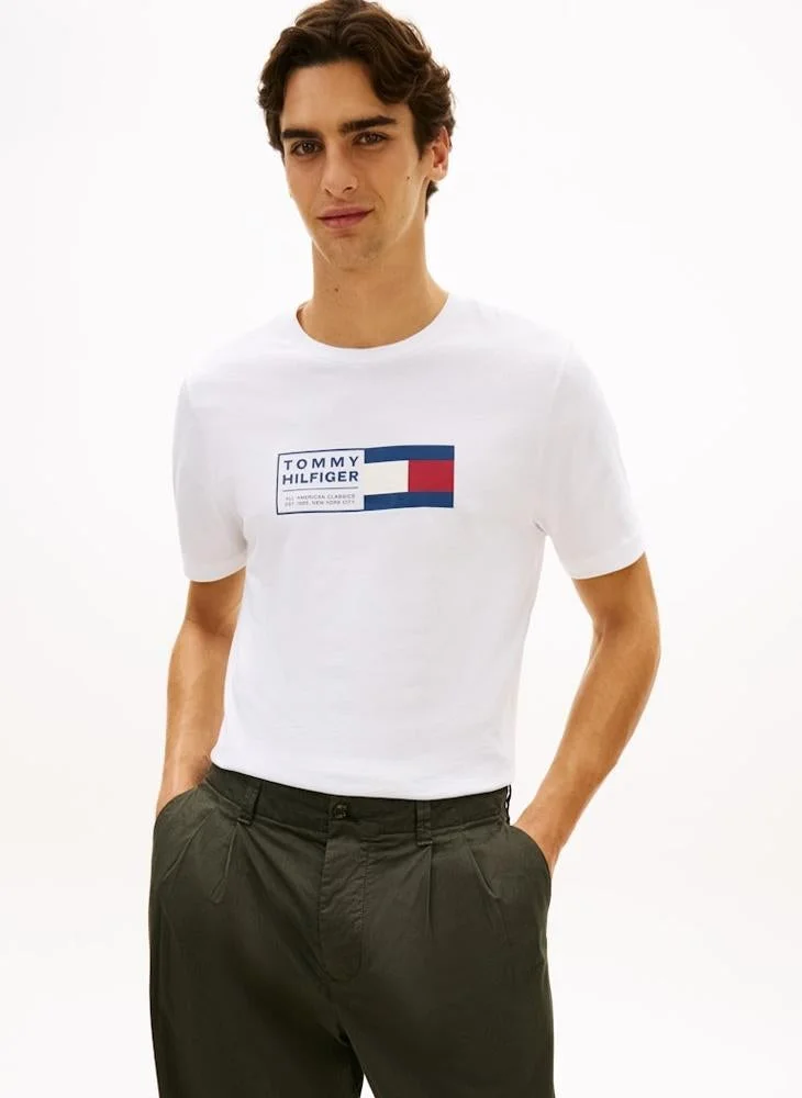 Logo Jersey Crew Neck T-Shirt