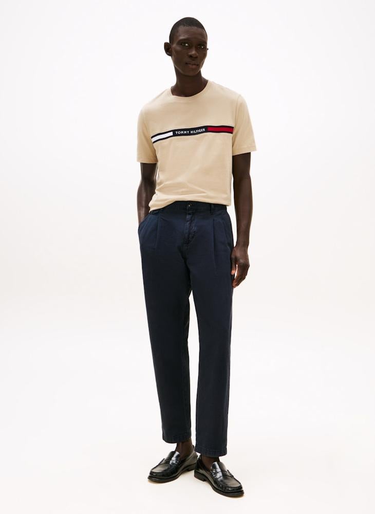 TOMMY HILFIGER Regular Fit T-Shirt With Logo Panel - Image 3