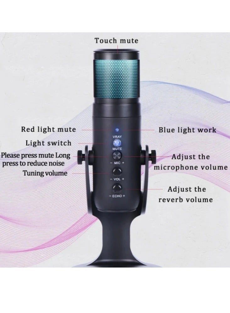 Jmary PW9 USB Cable Microphone Voice Recording Tool - Image 2