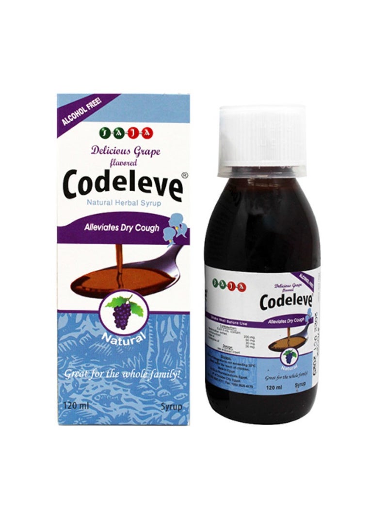 Codeleve Codeleve Herbal Dry Cough Syrup 120ml 