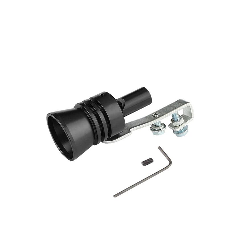 Car Turbo Whistle Aluminum Alloy Universal Turbo Whistle XL Size Aluminum Alloy Universal Turbo Sound Exhaust Muffler Pipe Whistle Car Roar Maker